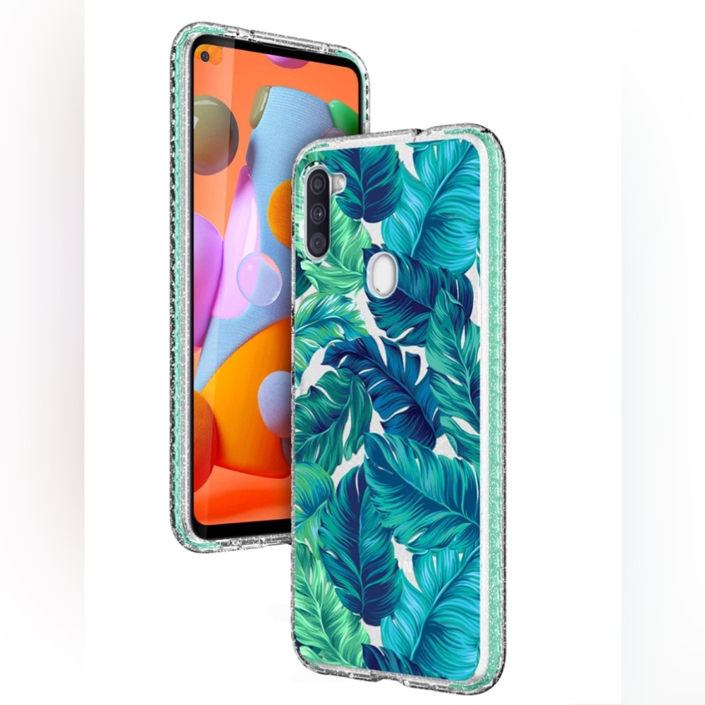 ZIZO Divine Series for Galaxy A11 Case - Thin Protective Cover - Tropical